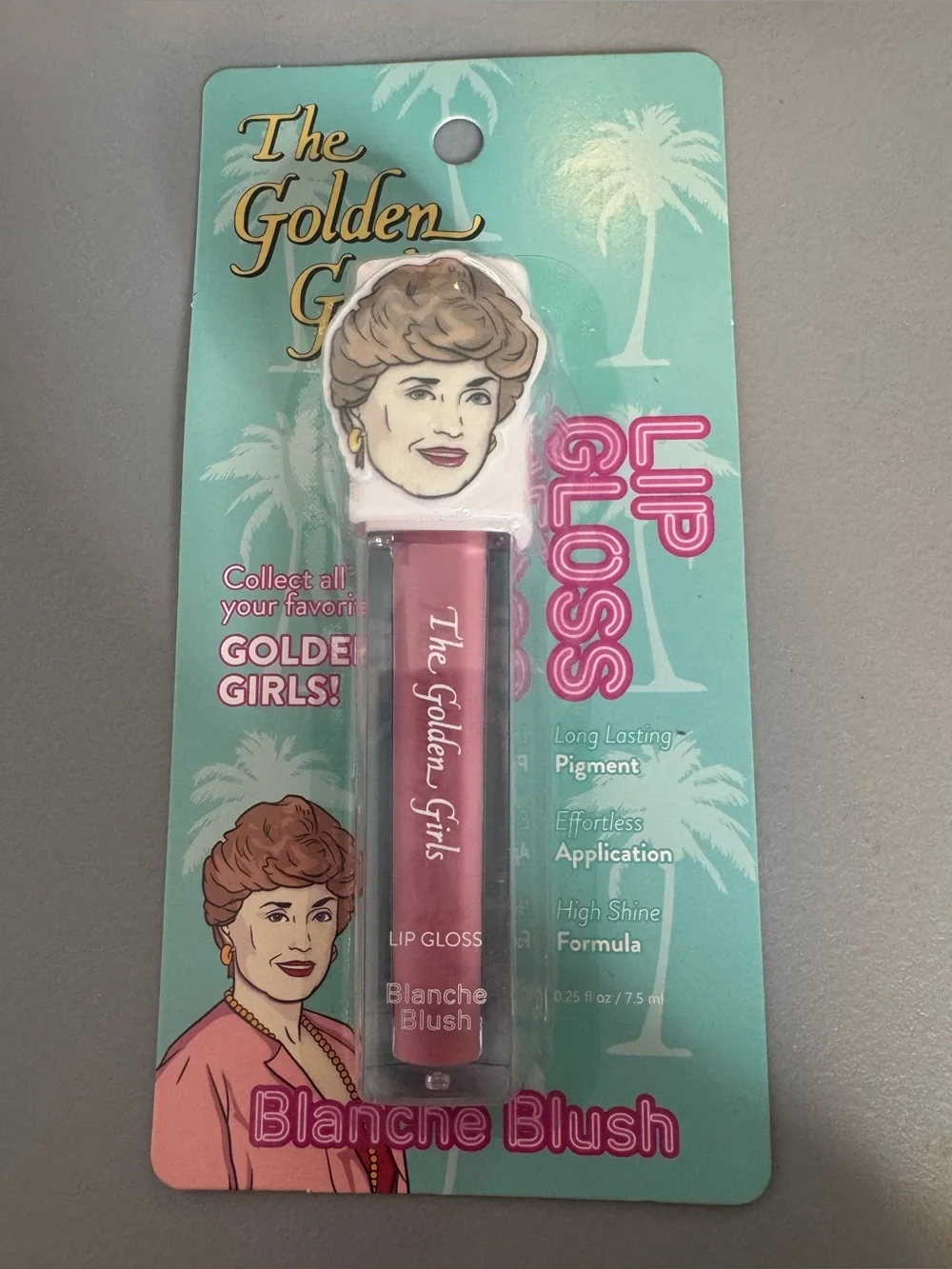 The golden girls tv show Blanche Blush Lip Gloss - Pink